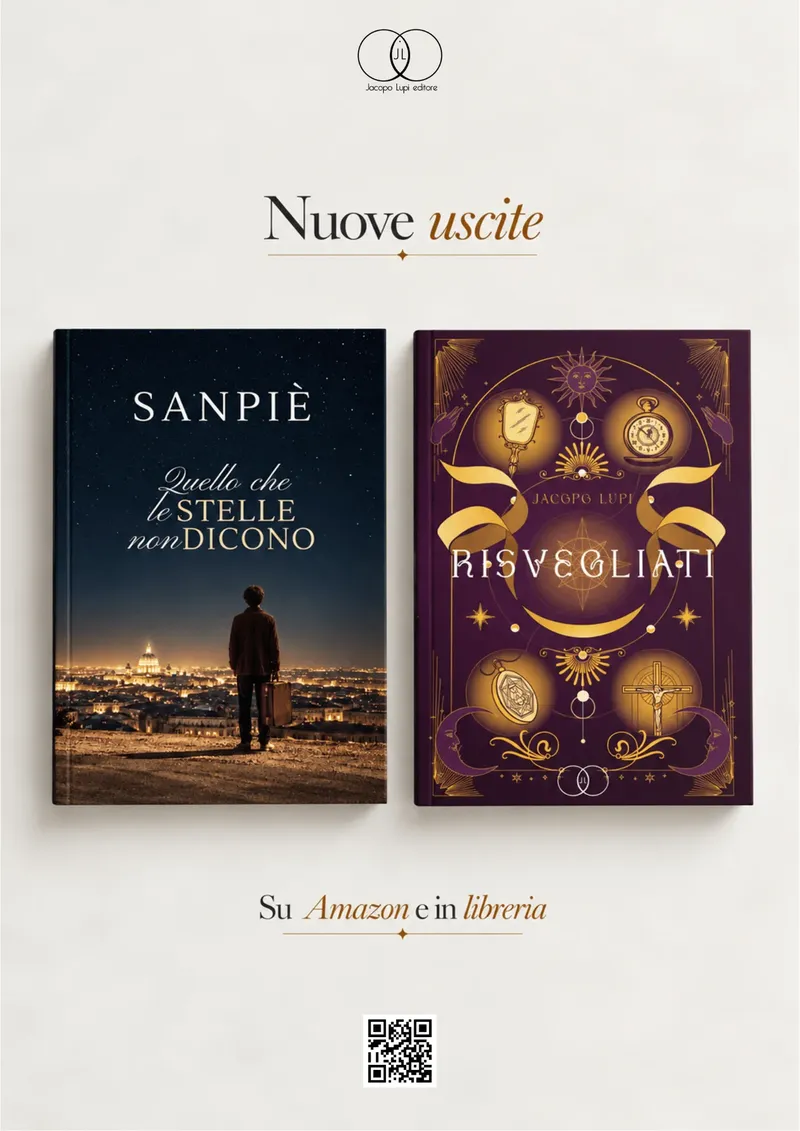Jacopo Lupi Editore cambia volto: nasce il gruppo editoriale e arrivano due nuovi romanzi